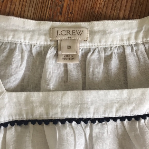 J Crew embroidered shirt - Picture 3 of 7